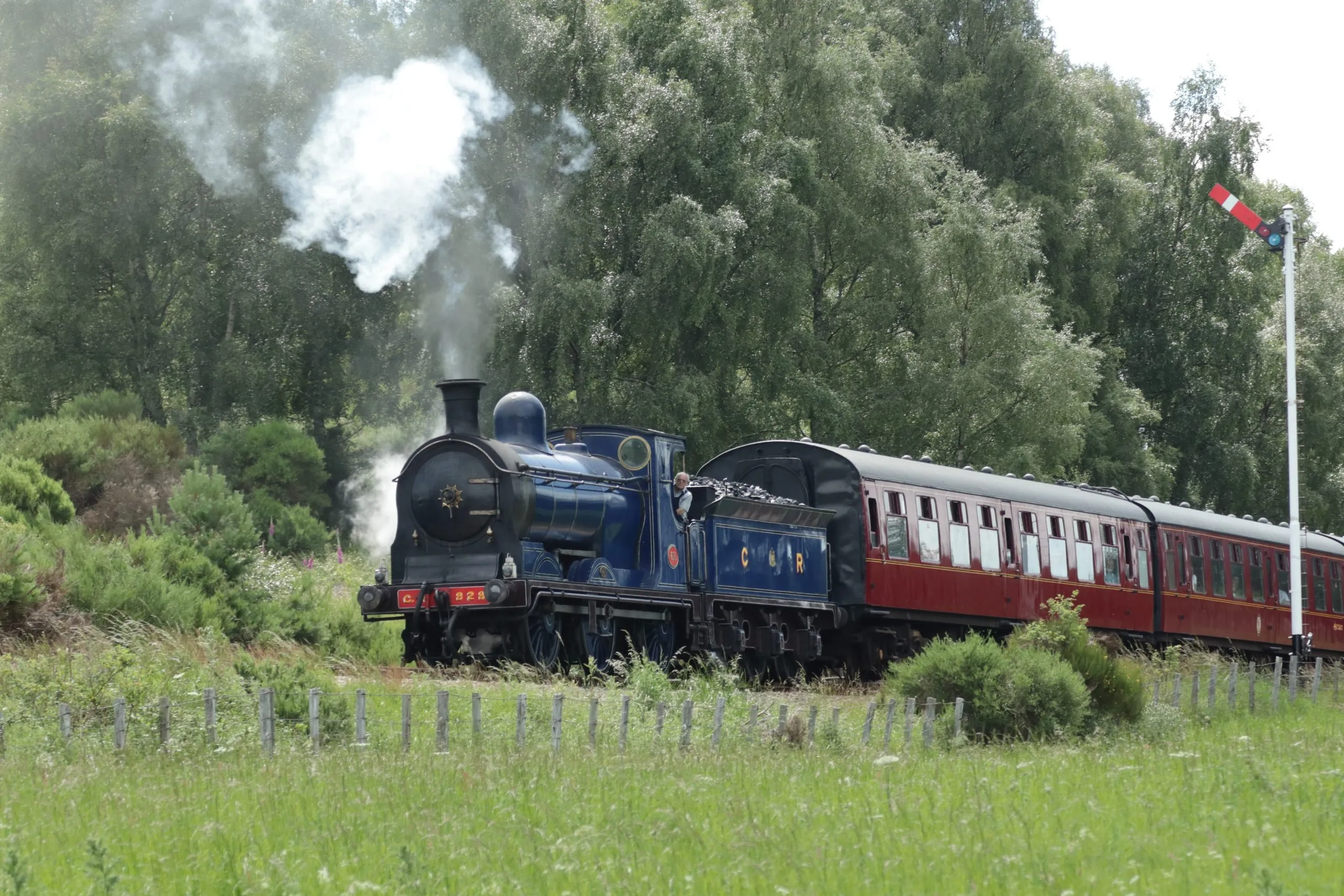 steam train scotland